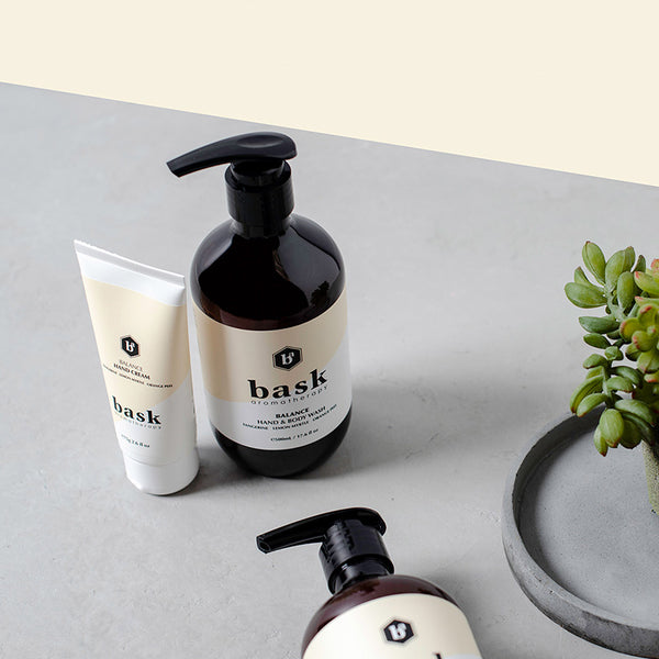 Balance Wash & Cream Set Bask Aromatherapy Aromatherapy Body Care