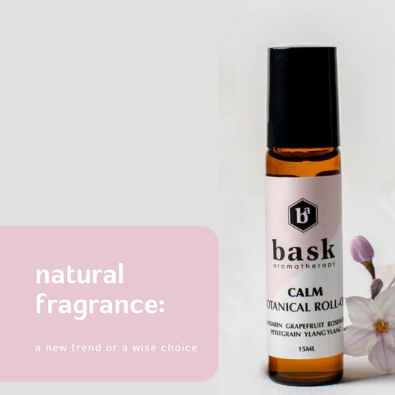 Natural fragrance - bask aromatherapy botanical roll-on