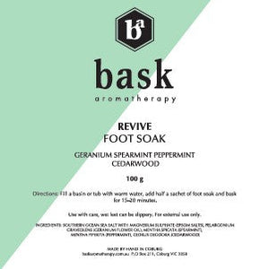 Revive foot soak 100g